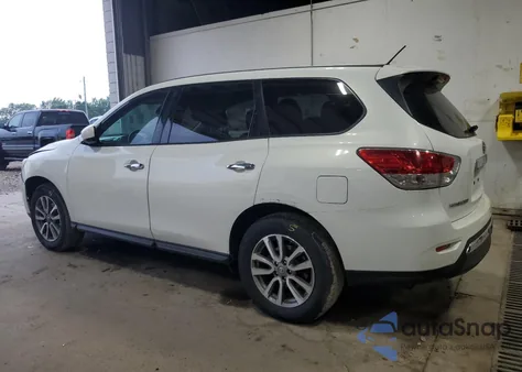 2014 Nissan Pathfinder S из США, поврежденный, VIN 5N1AR2MM7EC664543